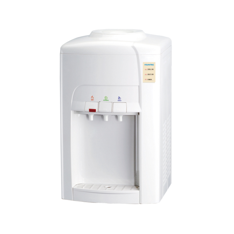 Compressor Cooling, Stainless Steel Hot Tank And Cold Tank Table Top Loading Water Dispenser